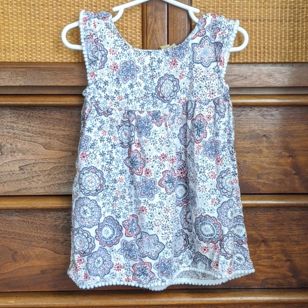 Red, white and blue dress 18m